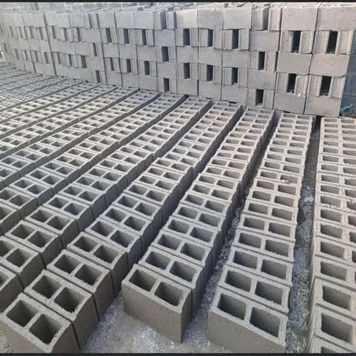 Cement and blocks