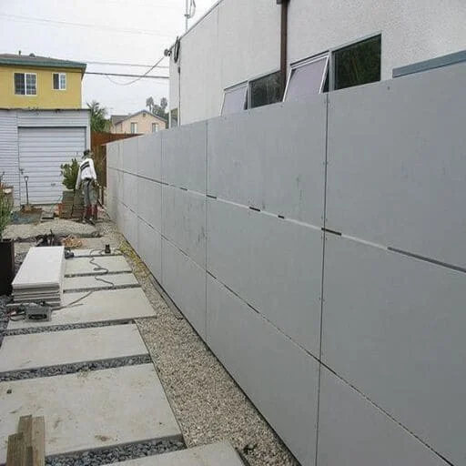 Fencing and concrete trench covers